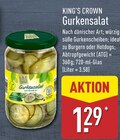 Gurkensalat von KING'S CROWN für 1,29 € bei ALDI Nord im Angebot Gurkensalat von KING'S CROWN im aktuellen ALDI Nord Prospekt