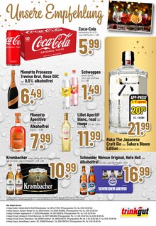 Coca Cola im aktuellen Trinkgut Prospekt (Maintal) Coca Cola im Trinkgut Prospekt "Aktuelle Angebote" mit 12 Seiten (Maintal)
