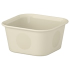 Sortierbox Kunststoff/beige 10x10x5 cm von NOJIG im aktuellen IKEA Prospekt für 0,25 €