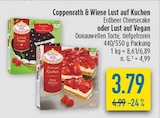 Lust auf Kuchen Erdbeer Cheesecake Angebote von Coppenrath & Wiese bei diska Zwickau für 3,79 €