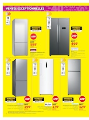 Promos Réfrigérateur dans le catalogue "VENTES EXCEPTIONNELLES" de Hyper U Réfrigérateur en promo dans le catalogue Hyper U à la page 2