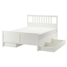 Aktuelle Bett Angebote bei IKEA in München Aktuelles Bettgestell mit 4 Schubladen weiß gebeizt 180x200 cm Angebot bei IKEA in München ab 429,00 €