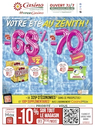 Casino Supermarchés Catalogue "Votre été au zénith !", 28 pages, Osny,  01/08/2022 - 14/08/2022