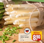 Weißer Spargel im aktuellen REWE Prospekt