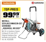Metallschlauchwagen-Set „Aquaroll M Easy“ Angebote von Gardena bei OBI Ludwigshafen für 99,99 €