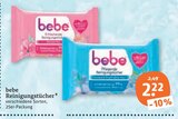 Reinigungstücher im tegut Prospekt Reinigungstücher von bebe im aktuellen tegut Prospekt für 2,22 €