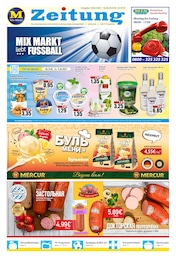 Aktueller Mix Markt Supermärkte Prospekt für Bernstadt: MIX Markt Zeitung mit 8} Seiten, 10.06.2024 - 16.06.2024
