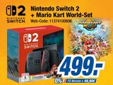 Nintendo Switch 2 + Mario Kart World-Set Angebote von Nintendo bei expert Wetzlar für 499,00 €