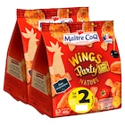 Wings Party - MAÎTRE COQ - Carrefour à Nancy Wings Party - MAÎTRE COQ en promo chez Carrefour Nancy à 8,90 €