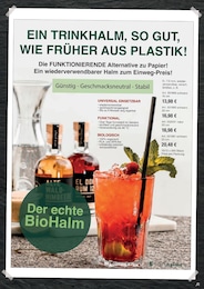 Hamberger Trinkhalme im Prospekt 