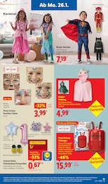 Lidl Fasching im Prospekt 
