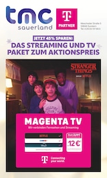 TMC Sauerland GmbH Prospekt für Sundern: "DAS STREAMING UND TV PAKET ZUM AKTIONSPREIS", 12 Seiten, 05.12.2025 - 31.12.2025