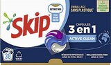 Promo Lessive capsules 3en1 Active Clean* à 9,51 € dans le catalogue Casino Supermarchés à Quetigny