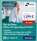 Über die Ostsee - Baltikum inkl. Tagesausflug nach Helsinki von DFDS im aktuellen ALDI SÜD Prospekt für 1.299,00 €