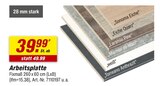 Arbeitsplatte Angebote bei toom Baumarkt Stralsund für 39,99 €