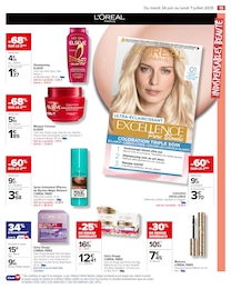Prix et réduction Mascara dans le prospectus Carrefour en cours Offre Mascara dans le catalogue Carrefour du moment à la page 17