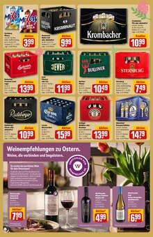 Krombacher im aktuellen REWE Prospekt (Cottbus) Krombacher im REWE Prospekt "Dein Markt" mit 30 Seiten (Cottbus)