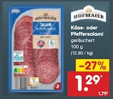 Netto Marken-Discount - Käse- oder Pfeffersalami Angebot im Prospekt Käse- oder Pfeffersalami bei Netto Marken-Discount im Prospekt "" für 1,29 €