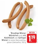 Knackige Wiener Würstchen im Angebot bei EDEKA in Wiesbaden Knackige Wiener Würstchen Angebote bei EDEKA Wiesbaden für 1,19 €
