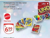 Kartenspiel Uno oder Uno Junior im Angebot bei GLOBUS in Oberhausen Kartenspiel Uno oder Uno Junior Angebote von Mattel Games bei GLOBUS Oberhausen für 6,99 €