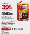 Traitement Charpentes et Poutres TX202 - CECIL dans le catalogue Gedimat