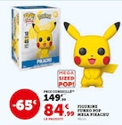 Figurine funko pop mega pikachu - Funko en promo à 84,99 € chez Hyper U Figurine funko pop mega pikachu - Funko dans le catalogue Hyper U