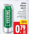Pilsener oder V+ von Veltins für 0,79 € bei EDEKA im Angebot Pilsener oder V+ von Veltins im aktuellen EDEKA Prospekt