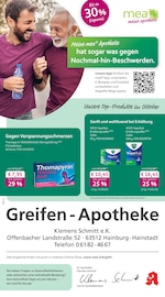 mea - meine apotheke Apotheken Prospekt der aktuellen Woche mit 4 Seiten, gültig von 01.10.2026 bis 31.10.2026, in Hainburg und Umgebung Aktueller mea - meine apotheke Apotheken Prospekt in Hainburg und Umgebung, "Unsere September-Angebote" mit 4 Seiten, 01.10.2026 - 31.10.2026