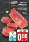 Aktuelles Deutsches Schweinefilet Angebot bei EDEKA in Mönchengladbach ab 0,88 €