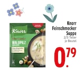 Feinschmecker Suppe Waldpilz von Knorr im aktuellen EDEKA Prospekt für 0,79 €