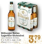 Helles Lagerbier Glutenfrei Angebote von Bitburger bei E center Karlsruhe für 3,79 €