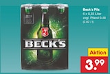 Pils Angebote von Beck's bei Netto Marken-Discount Straubing für 3,99 €