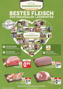 Fleisch im E center Prospekt "Wir lieben Lebensmittel!" mit 32 Seiten (Würzburg)
