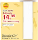 Flächenvorhang "Rom" im Angebot bei Möbelzentrum Pforzheim in Filderstadt Flächenvorhang "Rom" Angebote bei Möbelzentrum Pforzheim Filderstadt für 14,99 €