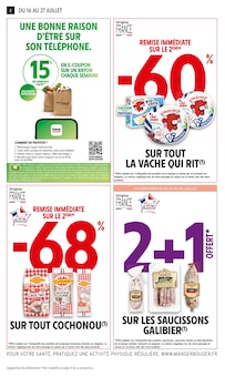 Prospectus Intermarché en cours, "2+1 OFFERT SUR UNE SÉLECTION DE PRODUITS", page 2 sur 28