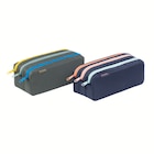 Trousse rectangulaire Trizip dans le catalogue Bureau Vallée