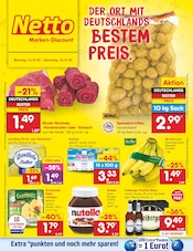 Aktueller Netto Marken-Discount Prospekt mit Bier, "Aktuelle Angebote", Seite 1