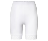 Radlershorts mit Spitzenborte, weiß bei Tchibo im Supermarkt im Prospekt "" für 8,99 €