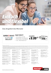 Handy Angebote im Prospekt "Einfach und flexibel" von MediaMarkt Saturn auf Seite 1