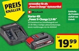 Aktuelles Starter-Kit "Power X-Change 2,5 Ah" Angebot bei hagebau kompakt in Karlsruhe ab 19,99 €