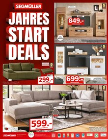 Couch im Segmüller Prospekt "Jahresstart Deals" mit 6 Seiten (Nürnberg)