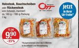 Halssteak, Bauchscheiben oder Rückensteak von Metzgerei Ott im aktuellen V-Markt Prospekt für 9,90 €