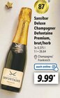 Deluxe Champagner Defontaine Premium, brut/herb Angebote von Sansibar bei Lidl Nordhorn für 9,99 €