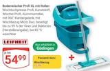 Bodenwischer Profi XL mit Rollen Angebote von Leifheit bei GLOBUS St. Ingbert für 12,99 €