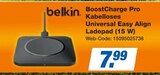 BoostCharge Pro Kabelloses Universal Easy Align Ladepad Angebote von Belkin bei expert Viersen für 7,99 €