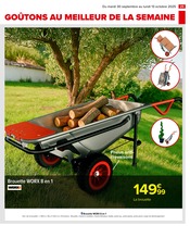 Brouette Angebote im Prospekt "PRÉPAREZ L’AUTOMNE : JARDIN - BRICOLAGE" von Carrefour auf Seite 27