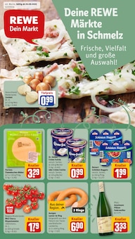 Aktueller REWE Prospekt für Schmelz mit  Seiten