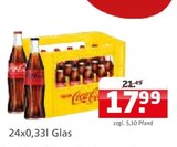 Coca-Cola im Angebot bei Getränke Quelle Weydringer in Warburg Coca-Cola Angebote von Coca-Cola bei Getränke Quelle Weydringer Warburg für 17,99 €