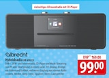 Albrecht Hybridradio DR 690 CD im Angebot bei famila Nordost in Pinneberg Albrecht Hybridradio DR 690 CD Angebote bei famila Nordost Pinneberg für 99,00 €