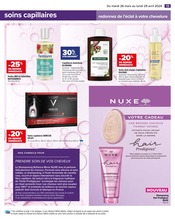 Promos Shampooing Anti-Chute dans le catalogue "Parapharmacie" de Carrefour à la page 15